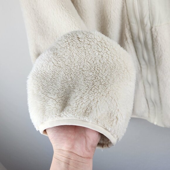 NWT Target Goodfellow & Co. Men's Soft Fleece Full Zip Jacket Cream XL - Picture 6 of 11